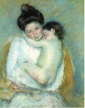 Figura 01 - Me e Filho, 1900. Cassat.